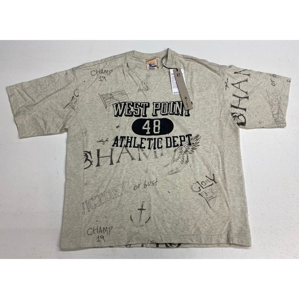 RARE NEW Champion Index + Archives West Point graphic heavyweight t-shirt M